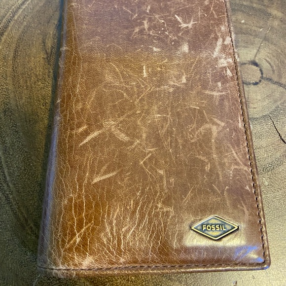 Fossil Wallet - genuine leather - Picture 3 of 4